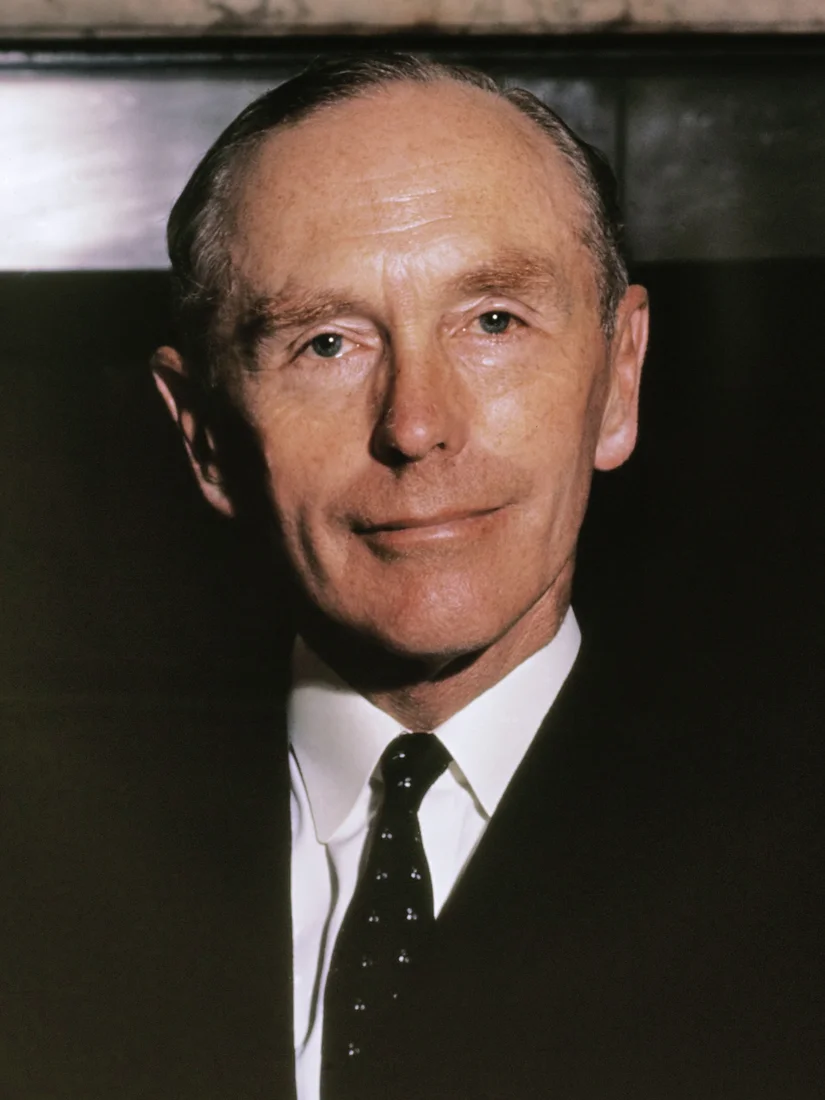 Photograph of Lord Home.